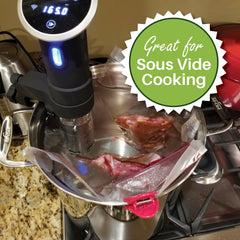 FoodVacBags are Great for Sous Vide Coooking!