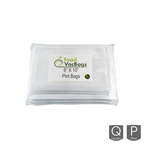 200 Vacuum Sealer Bags 8X12 Quart Food Vac Storage for Food Saver