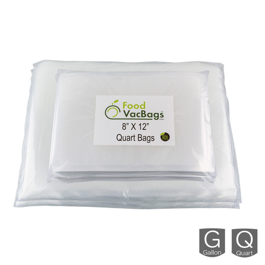 Quart XL Double Zipper Bags - 500 count – FoodVacBags