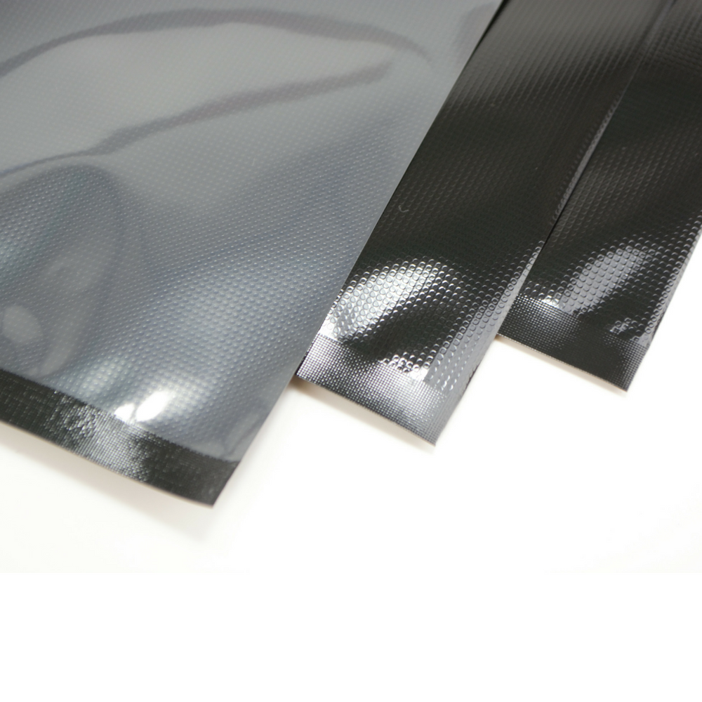 Black and Clear Chamber Vacuum Bags