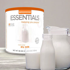 instant nonfat dry milk emergency essentials prepper food